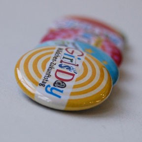 Girls'Day-Button | 10 Stück, gemischt