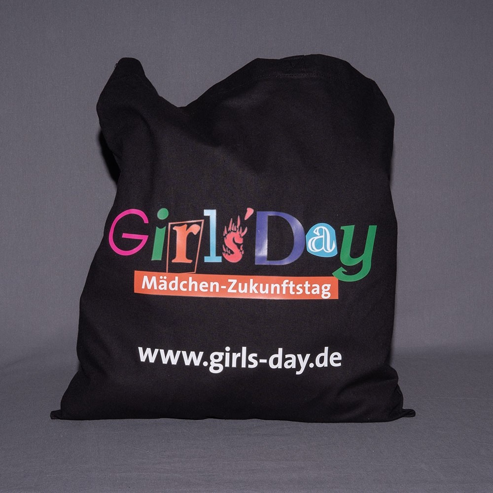 Girls'Day-Tasche | 10 Stück, schwarz