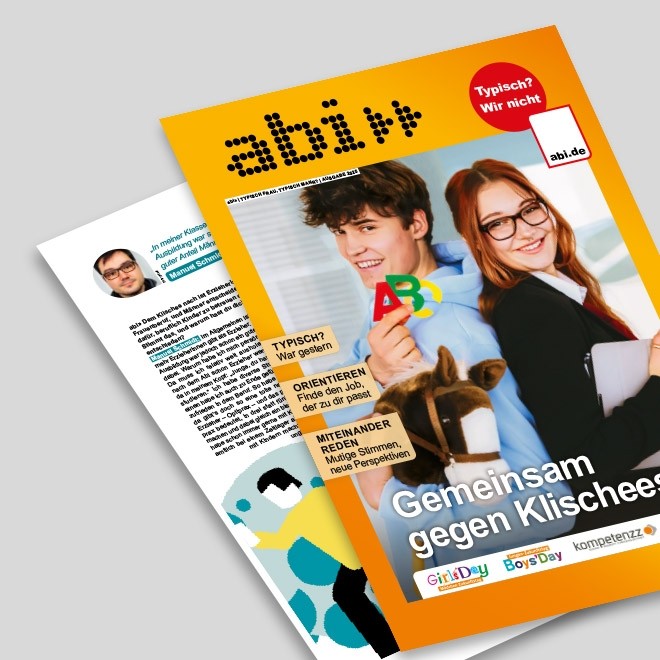 abi>>extra | Typisch Frau, typisch Mann | Ausgabe 2025