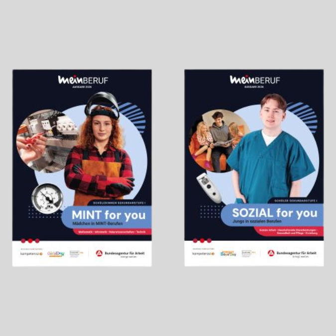 meinBERUF: MINT for you & SOZIAL for you - Ausgabe 2026