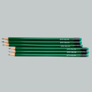 Girls'Day-Bleistift | 10 Stück, dunkelgrün