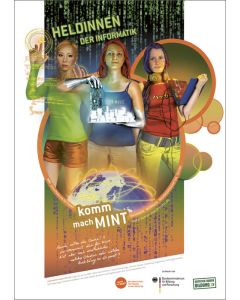 Heldinnen der Informatik Plakat  |  DIN A 1