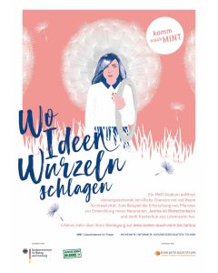 Wo Ideen Wurzeln schlagen - Biotechnik Poster | A 1