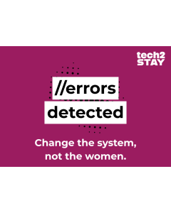 Postkarte "Errors detected" 